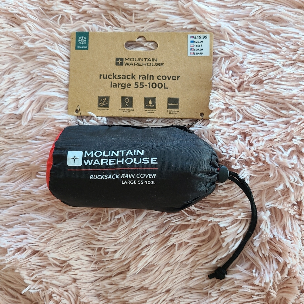 NWT Backpack Rain Cover 55-100L